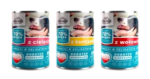 Frendi Piece in delikater sauce MIX 30x400g für Hunde