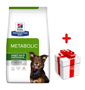 HILL'S PD Prescription Diet Metabolic Canine 12kg+Überraschung für den Hund
