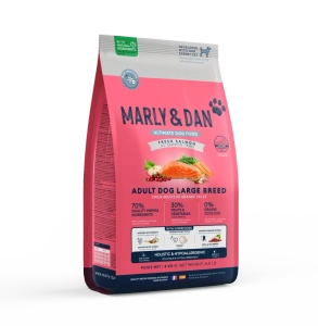 Marly & Dan Adult Dog Large Breed Fresh Salmon Holistic & Hypoallergenic 12kg Trockenfutter