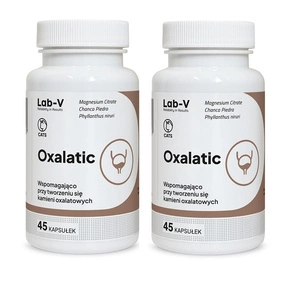Lab-v Oxalatic – Unterstützung für Katzen bei der Bildung von Oxalatsteinen, 2x45 Kapseln