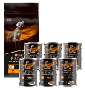 Purina Pro Plan Veterinary Diets OM Obesity Management 12kg + 6x400g