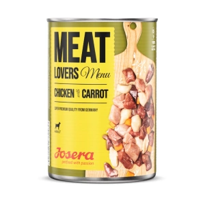 JOSERA Meatlovers Menu Hähnchen mit Karotten 800g