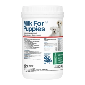 LAB-V Milk For Puppies 200g-Kit mit Flasche und Sauger