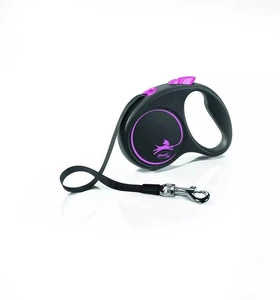 FLEXI Black Design Pink Lanyard M - 5m, bis 25kg - Band