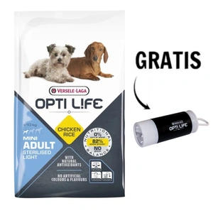 VERSELE-LAGA Opti Life Adult Light Mini 7,5kg - mit Huhn - für kleine Rassen