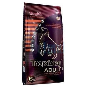 TROPIDOG SUPER PREMIUM ADULT MEDIUM & LARGE BREED CHICKEN & SALMON 2x15kg
