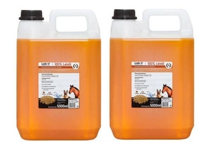 LAB-V Leinöl für Pferde, Hunde und Katzen 2x5000ml