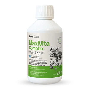 Lab-v MaxiVita Complex - Ergänzungsfuttermittel - Multivitamin, in flüssiger Form, für Raufußgeflügel, Wassergeflügel, Tauben, Schweine, Rinder, Schafe und Ziegen 250 ml
