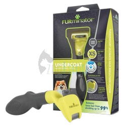 FURminator zum Entfernen der Unterwolle für langhaarige Miniaturhunde (XS)