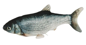 KERBL Katzenspielzeug Springender Fisch, 28 cm