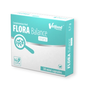 VETFOOD FLORA Balance mini 30 Kapseln