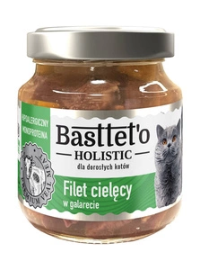 Basttet'o Holistic Kalbsfilet in Galette für Katzen 130g