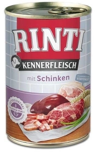 Rinti Kennerfleisch Schinken Nassfutter für Hunde - Schinken 400g