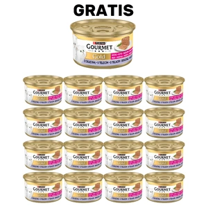 Purina Gourmet Gold Kitten Mousse für Kätzchen mit Kalbfleisch 48x85g