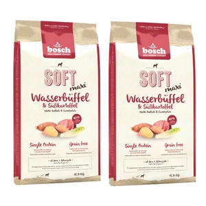 Bosch Plus Soft Maxi Wasserbüffel & Süßkartoffeln 2x12,5 kg