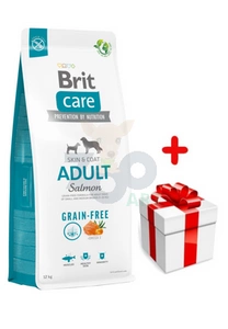 BRIT CARE Grain-free Adult Salmon 12kg + Überraschung für den Hund