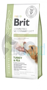 Brit gf Veterinärdiät für Hunde Diabetes 12kg