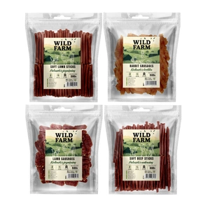 WILD FARM Mix 4x500g Hundeleckerli