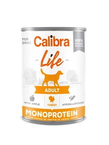 CALIBRA Dog Life Adult Pute mit Äpfeln 400g