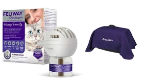CEVA Feliway Optimum Diffusor + Kartusche 48ml + blanket GRATIS!