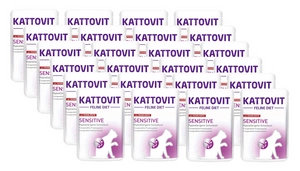 Kattovit Sensitive Huhn+Ente 24x85g-Beutel