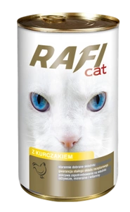RAFI Cat Pieces mit Geflügel in Sauce - Dose 415g