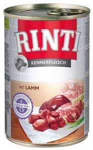Rinti Kennerfleisch Nassfutter für Hunde - Lamm 400g