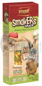 VITAPOL Sticks für Nagetiere "Smakers" Apfel 2 Stck.