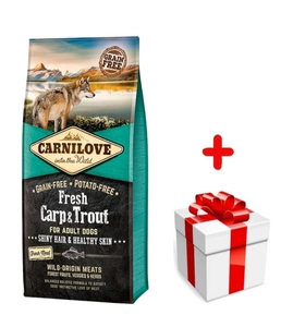 Carnilove Fresh Karpfenforelle Adult 12 kg + Überraschung für den Hund