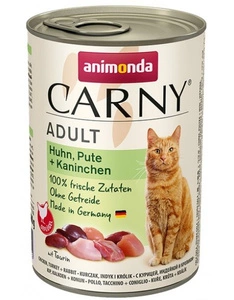 Animonda Cat Carny Adult Huhn, Pute, Kaninchen 400g