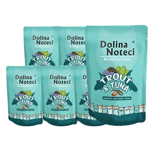 DOLINA NOTECI Superfood - Forelle und Thunfisch - Beutel 10x85g