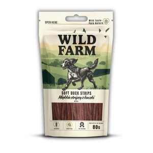 WILD FARM Soft Entenstreifen 80g Hundeleckerli