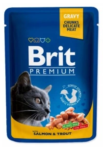 BRIT Cat  Lachs und Forelle 100g