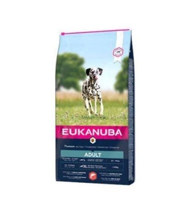 Eukanuba Adult Large Salmon&Barley 12kg + Animonda 400g